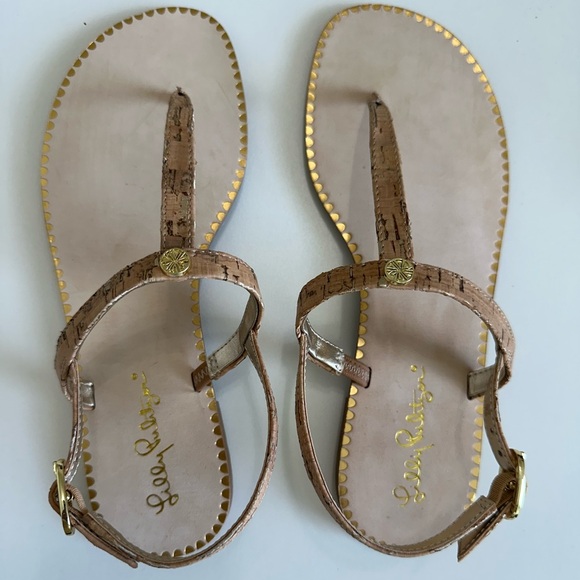 Lilly Pulitzer Rita Sandals - Picture 3 of 5